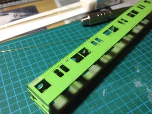 Greenmax JR103系 関西形高運転台車 加工5